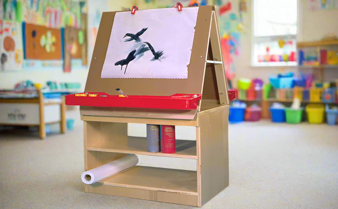 Station d'art avec rangement - Fabriqué au Canada