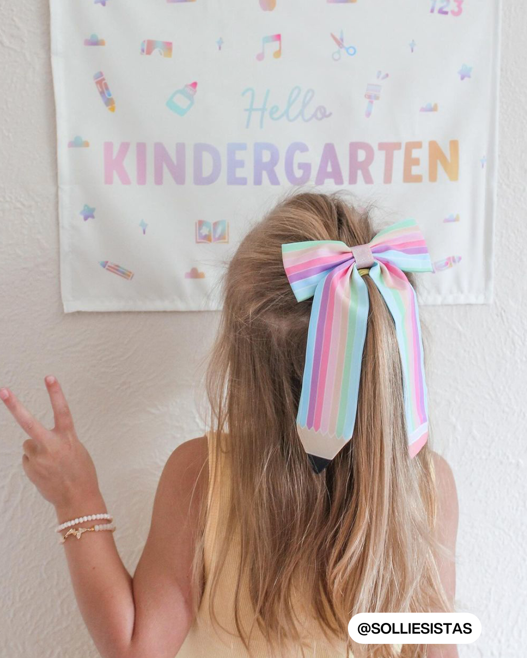 Bannière Bonjour Jardin d'enfants (Lumière)