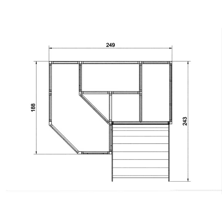 HABA Pro GEMiNO+ Play Area Platform Loft, 1259086