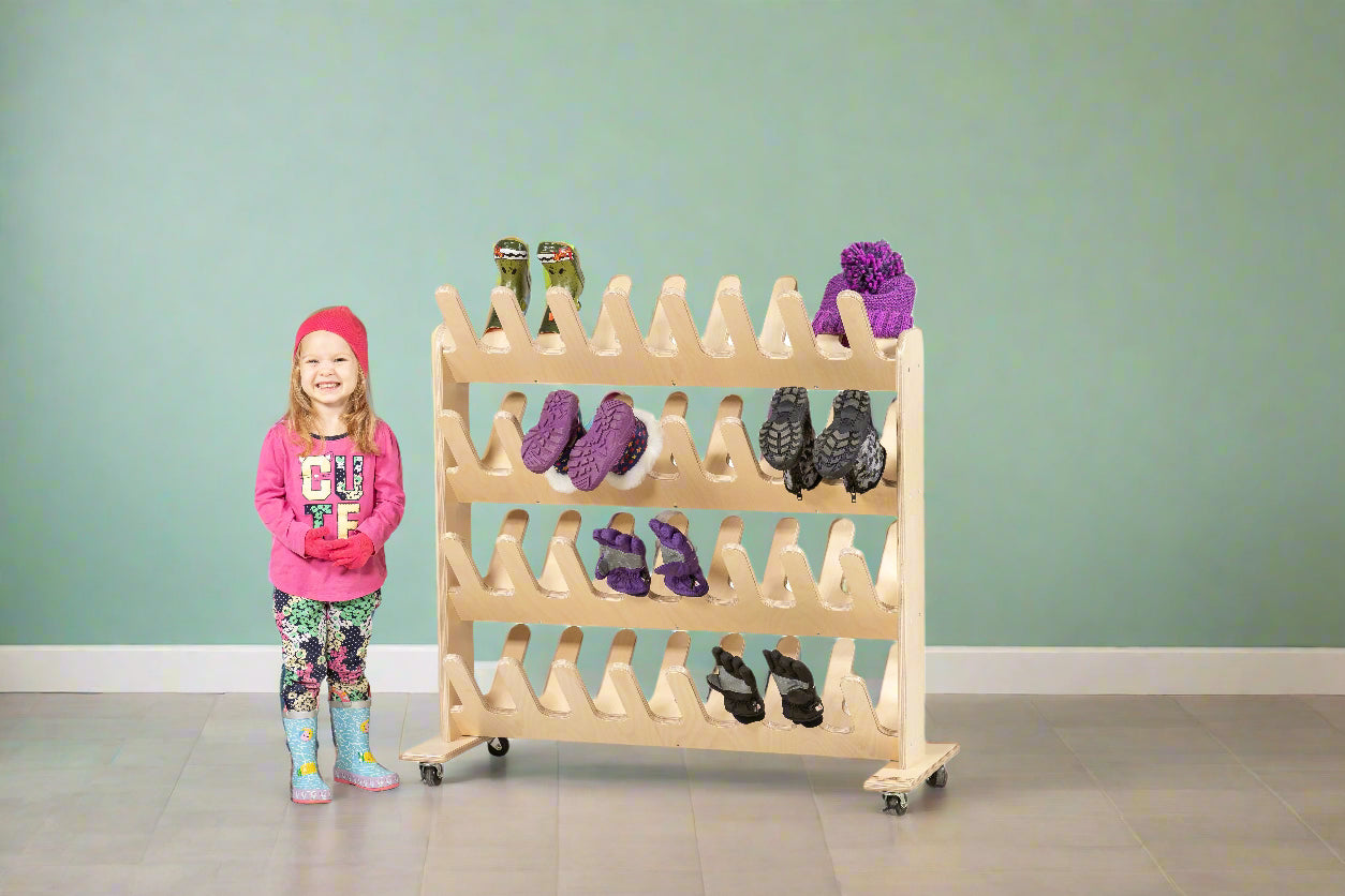 Small Boot Tray and Drying Rack - Made in Canada