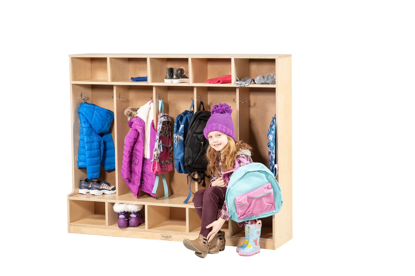 Casier à cinq sections - Fabriqué au Canada