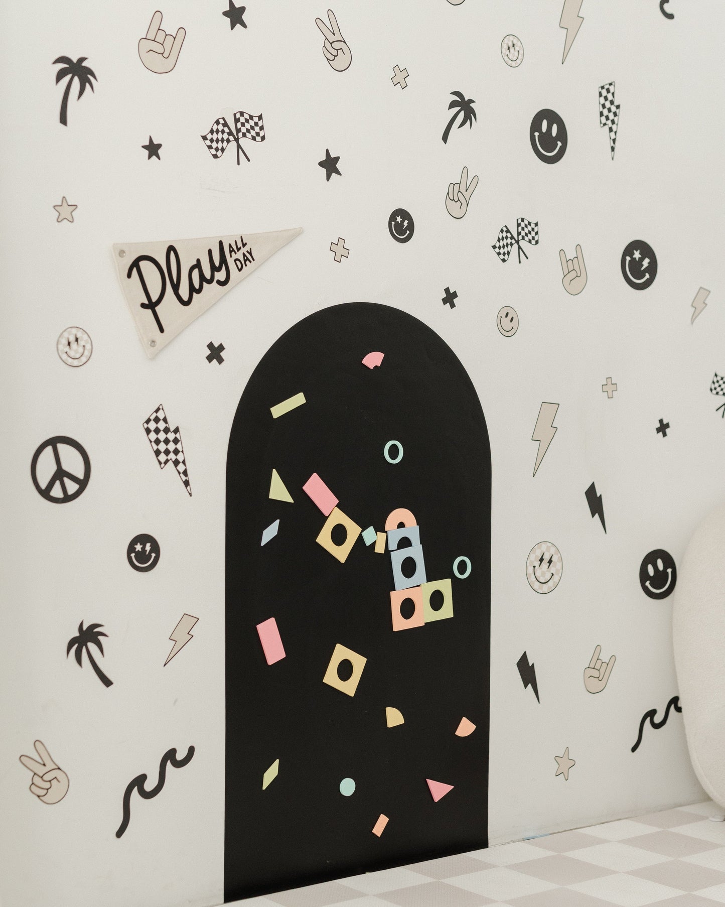 Peel & Stick Fabric Wall Stickers - Boyhood