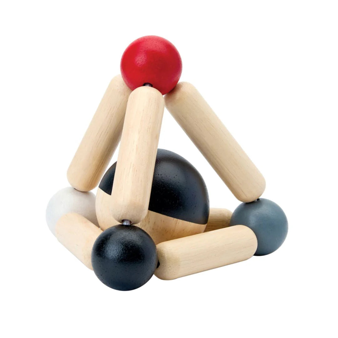 Triangle Clutching Toy (High Contrast) by PlanToys