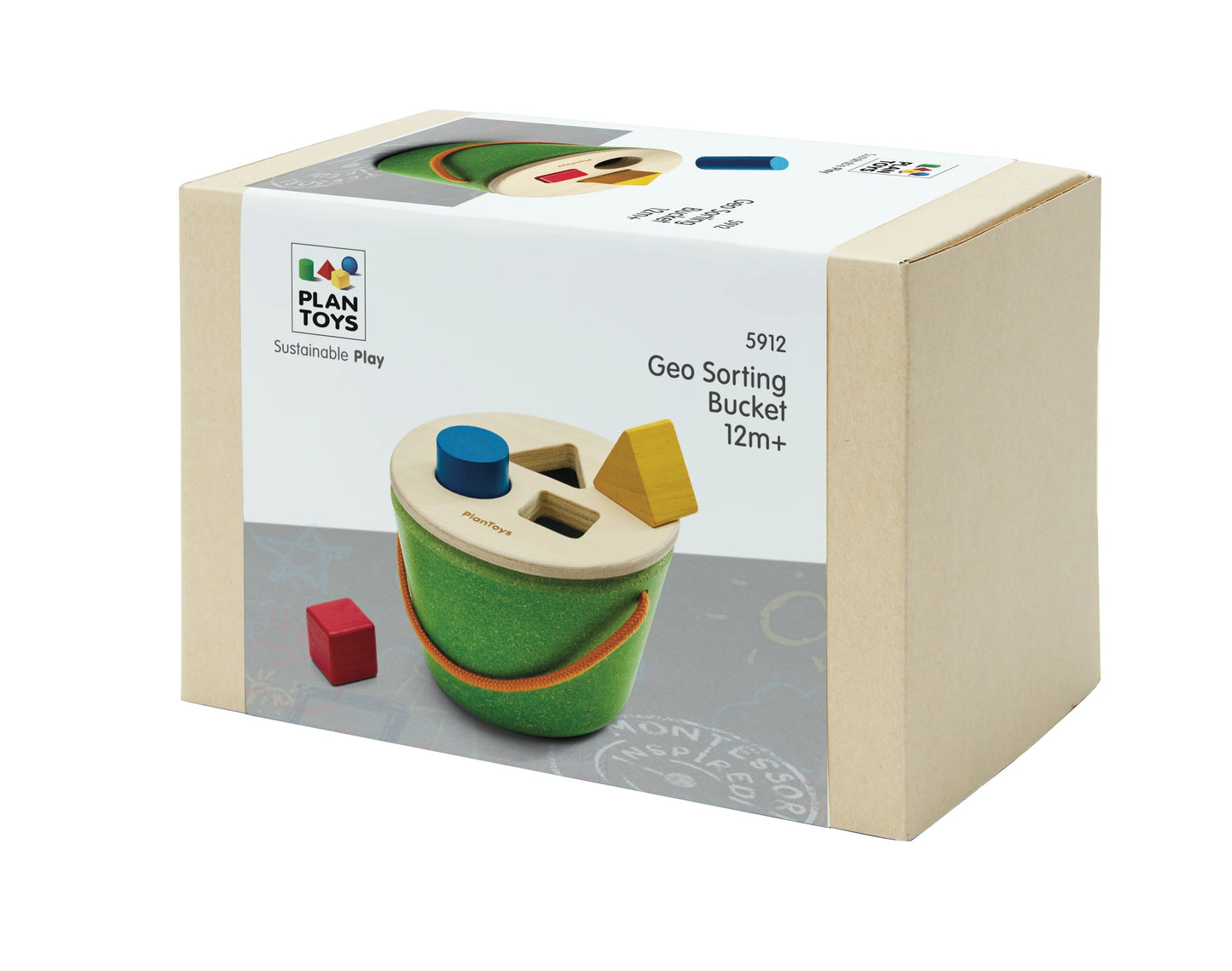 Geo Sorting Bucket by PlanToys