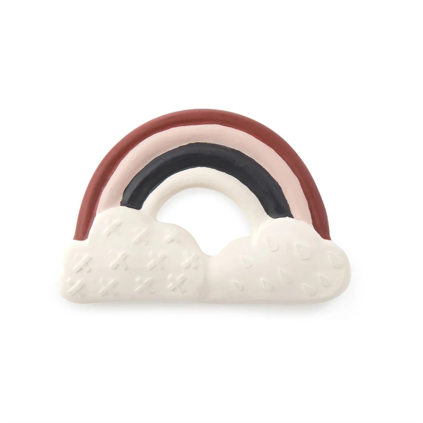 (DAMAGED BOX) Après la pluie Rubber Rainbow Teething Ring - Moulin Roty
