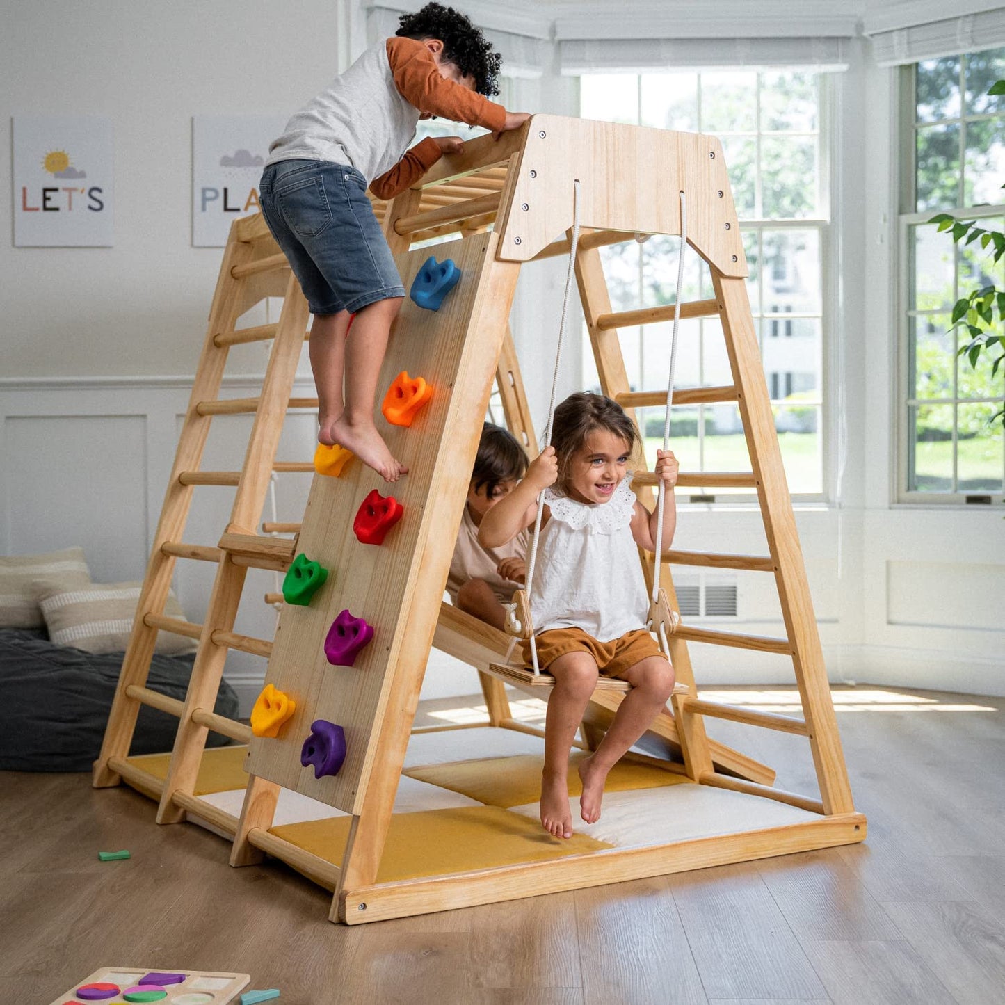 Magnolia - Real Wood 7-in-1 Playset by Avenlur