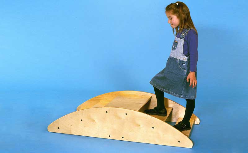 Hardwood Rocking Boat - Made in Canada