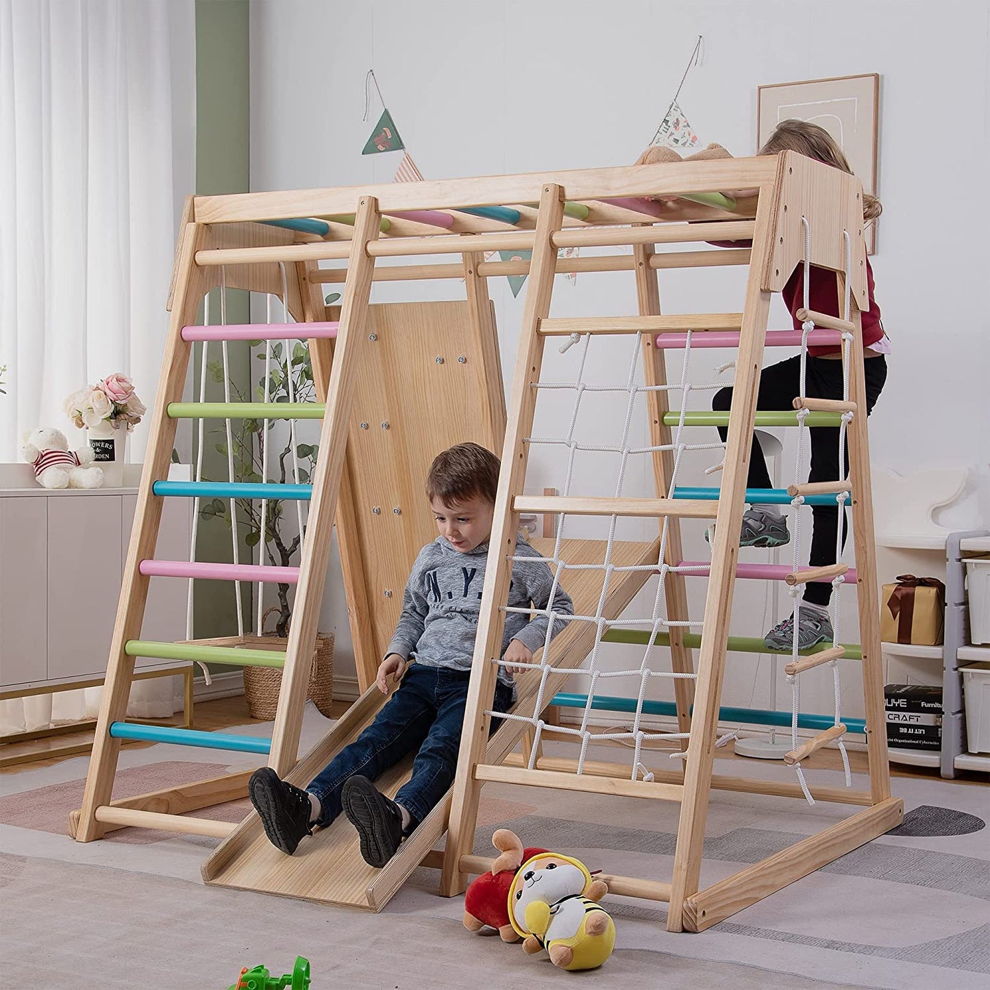 Magnolia - Real Wood 7-in-1 Playset by Avenlur