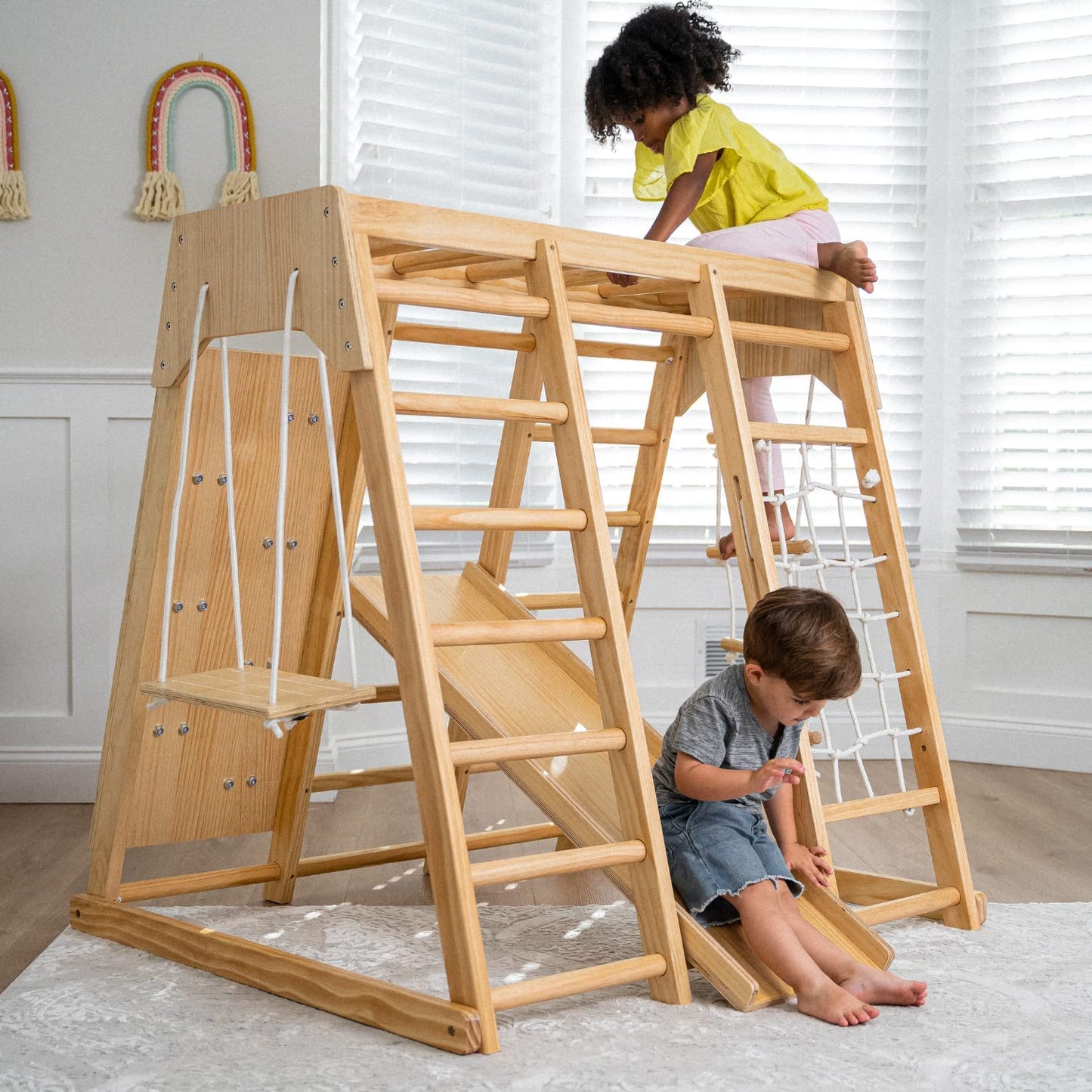 Magnolia - Real Wood 7-in-1 Playset by Avenlur