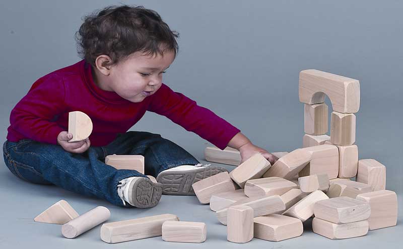 Blocs de jeu pour la maternelle - Fabriqués au Canada