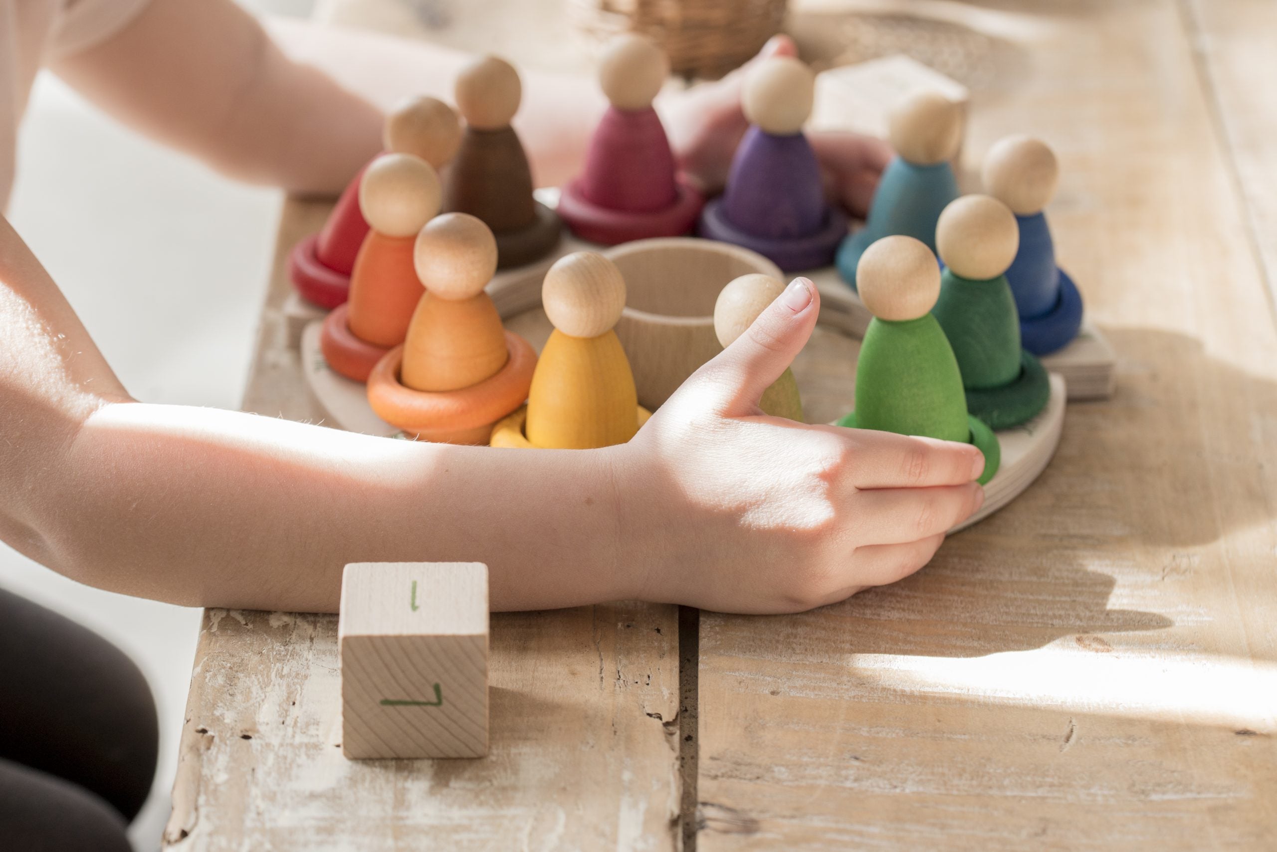 Grapat Wood Perpetual Calendar with 12 Nins Wood Wood Toys Grapat Wood Perpetual Calendar with 12 Nins Wood Wood Toys