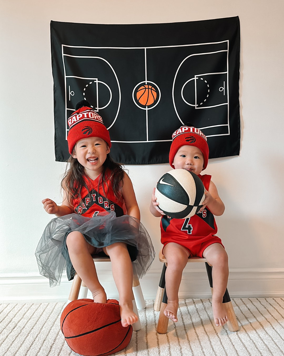 Basketball Court Banner