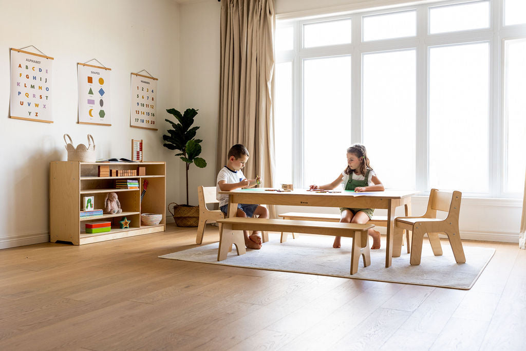 Long Rectangular Top Mont Table - by Fern Kids (Made in Canada)