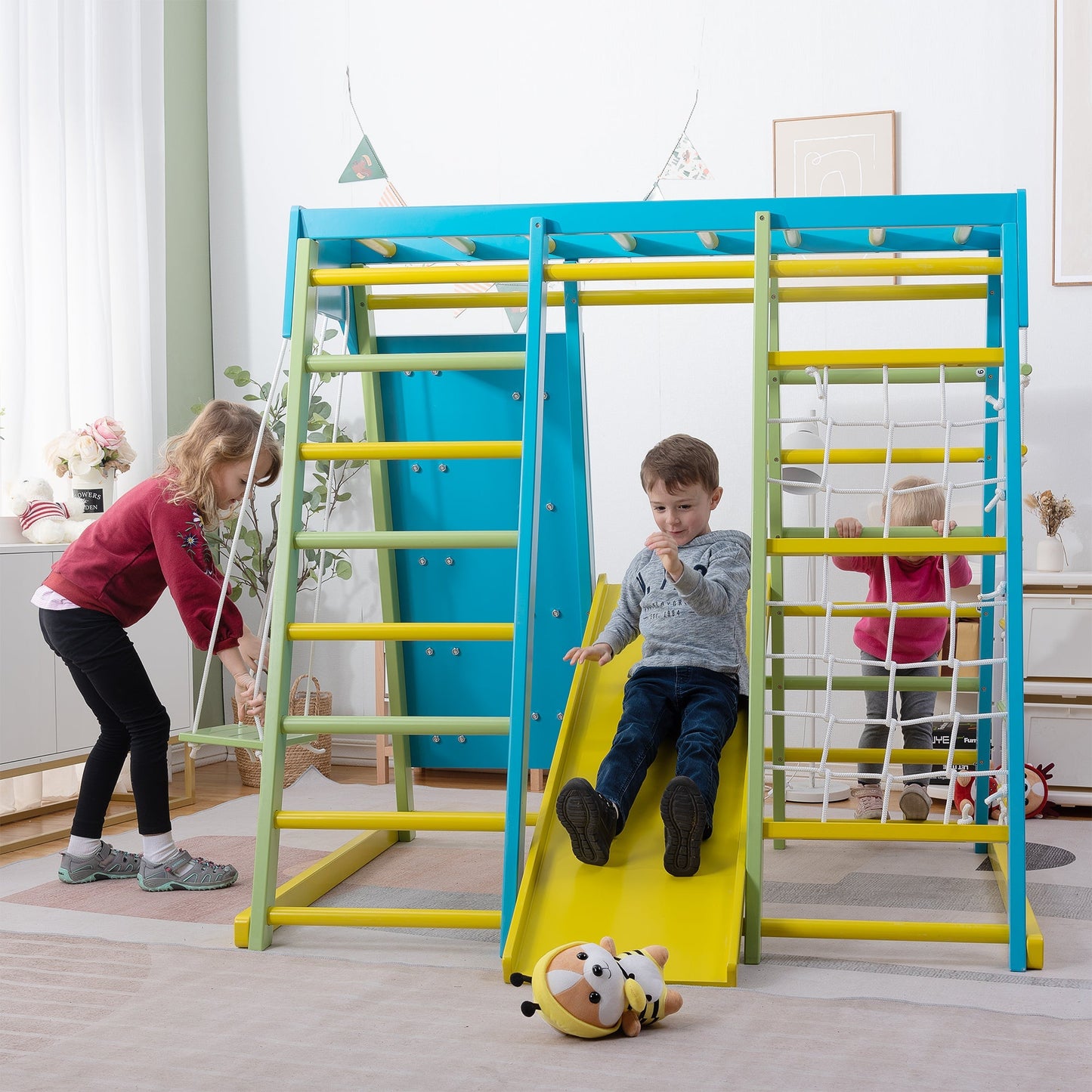 Magnolia - Real Wood 7-in-1 Playset by Avenlur