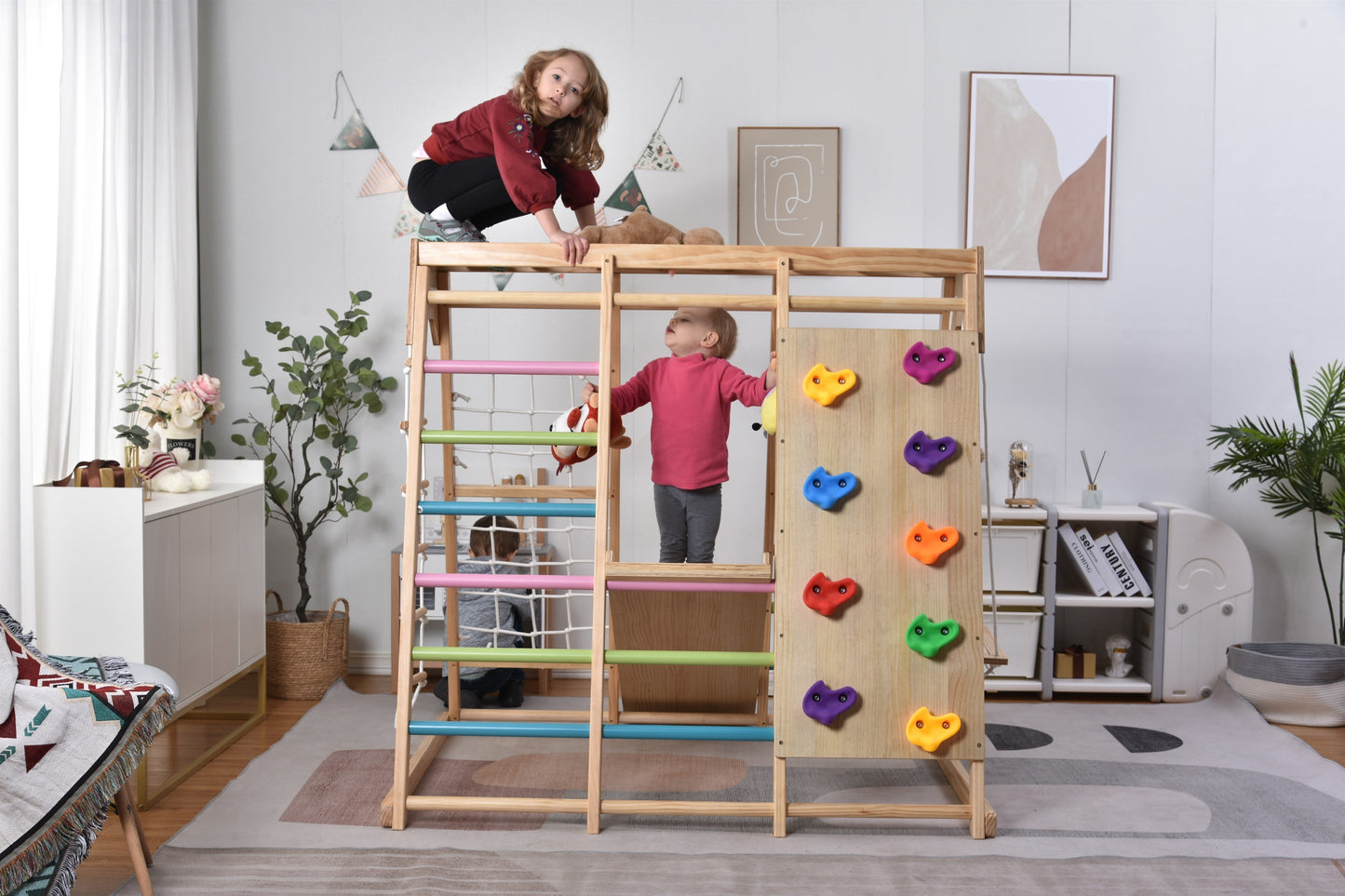 Magnolia - Real Wood 7-in-1 Playset by Avenlur