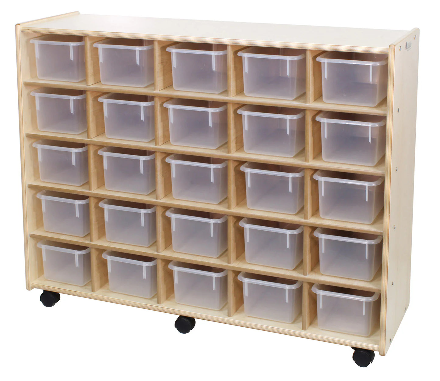 25 Small Bin Cubby Storage Unit (S372-25) - Made in Canada