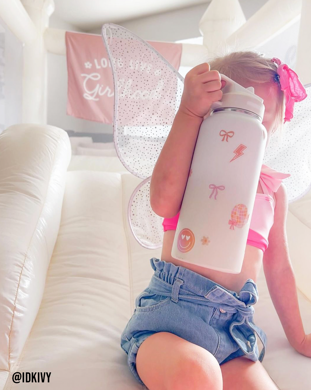 Feuille d'autocollants imperméables Girly Pop