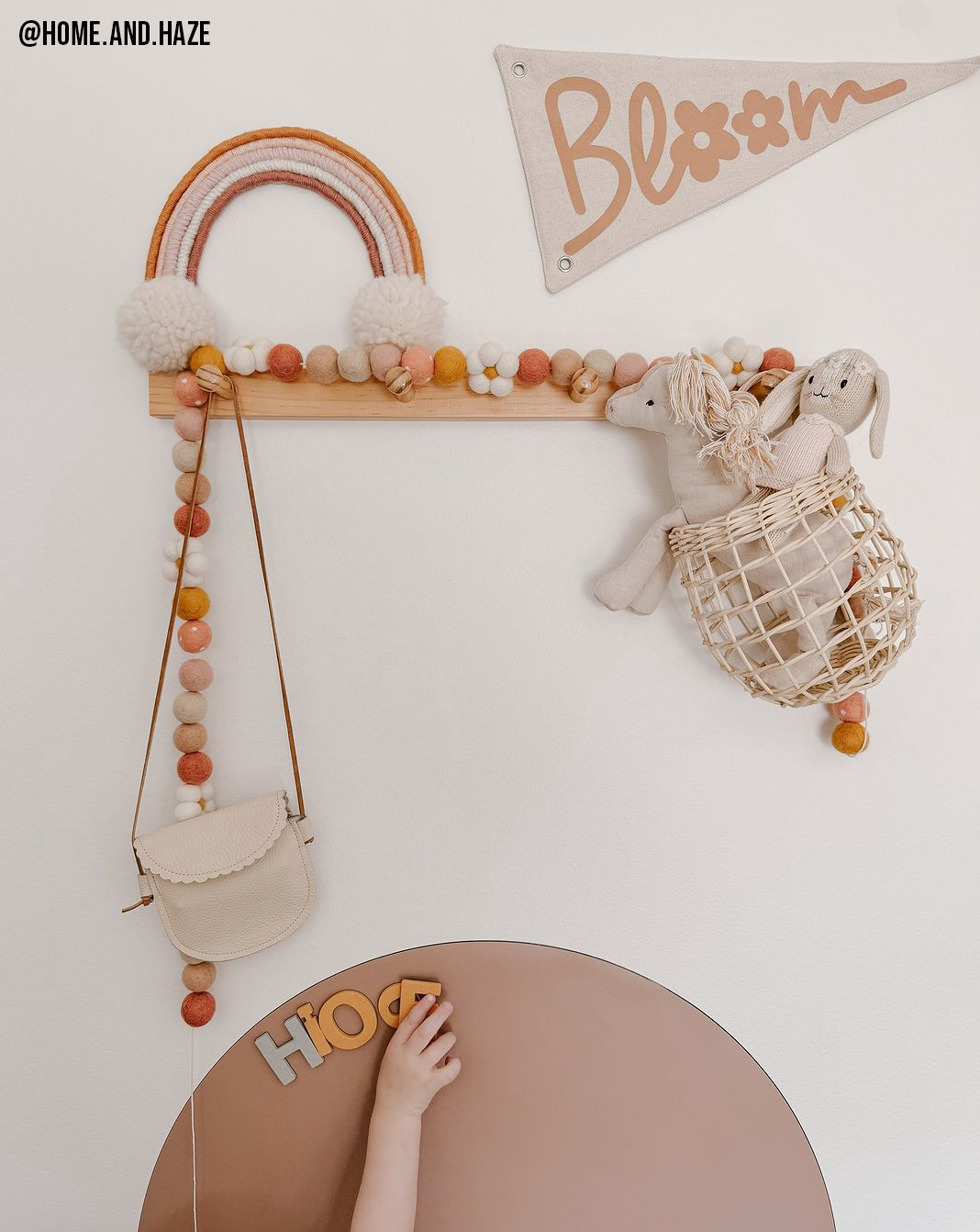 Bloom Canvas Pennant Flag