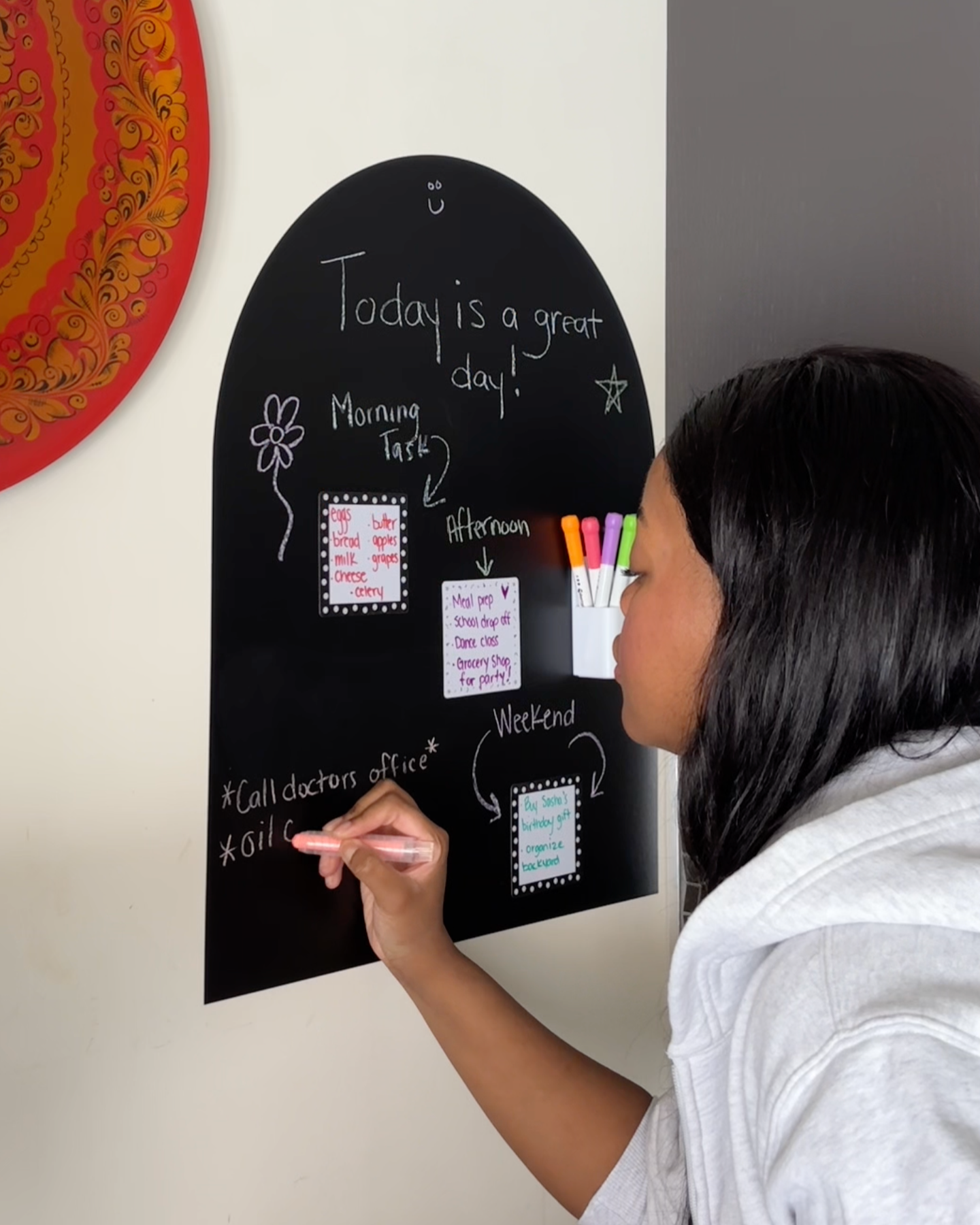 MINI Magic Playwall - Arch Magnetic Art Wall Decal for Small Spaces