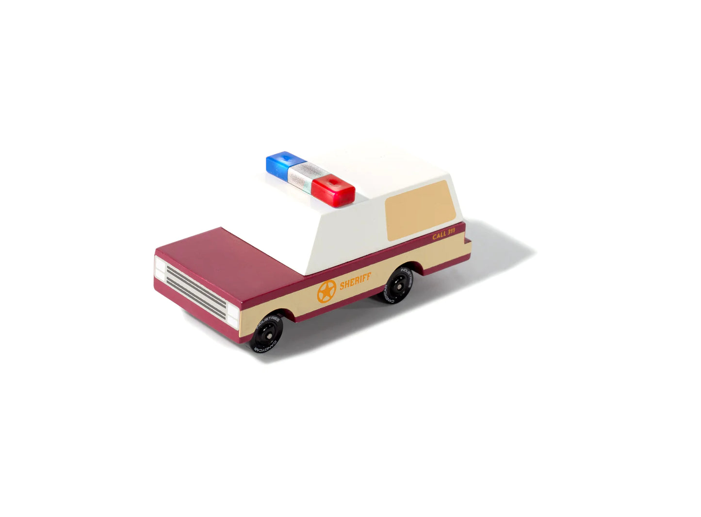 Candylab Sheriff Truck Modern Vintage Police Truck