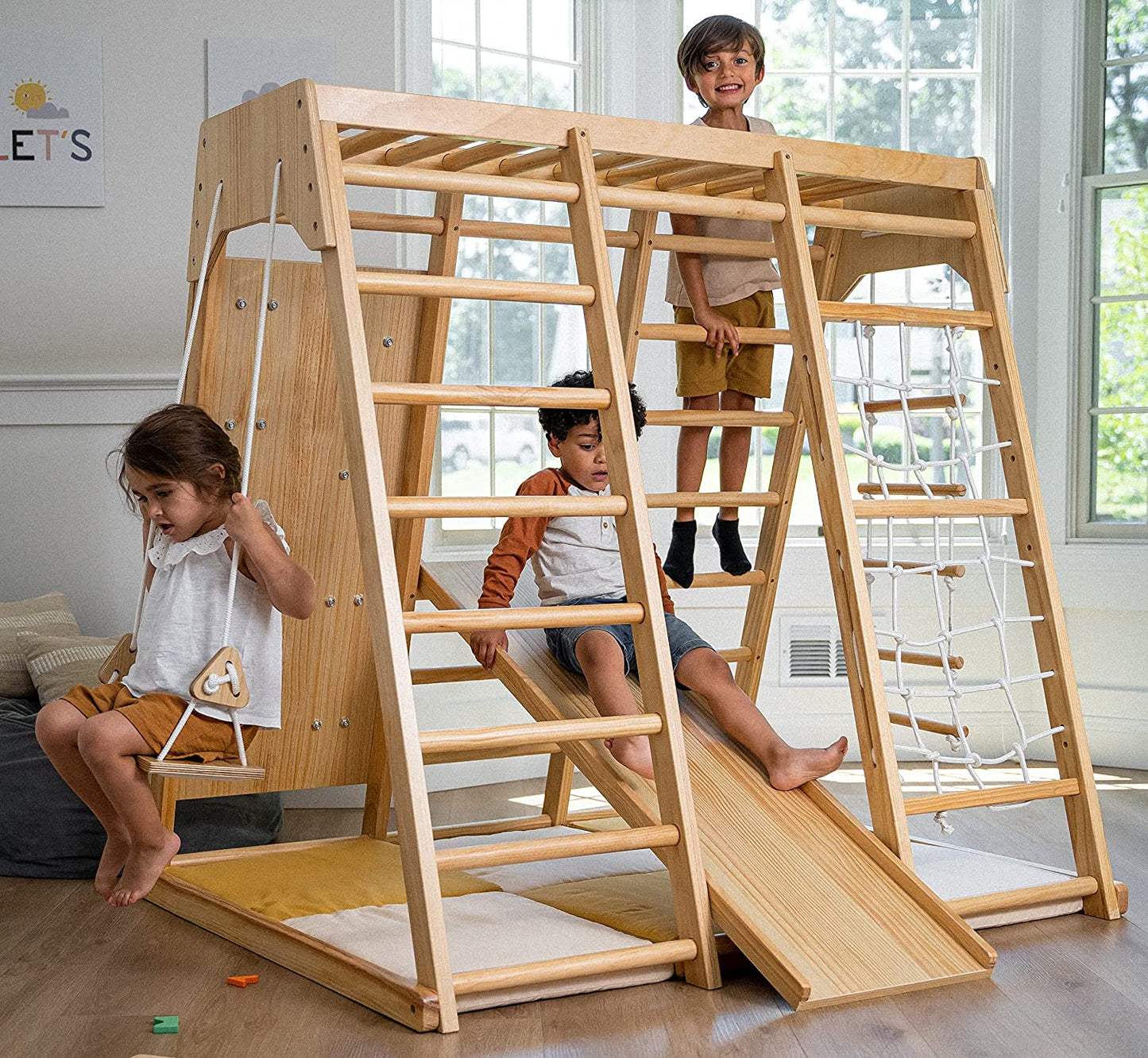 Magnolia - Real Wood 7-in-1 Playset by Avenlur