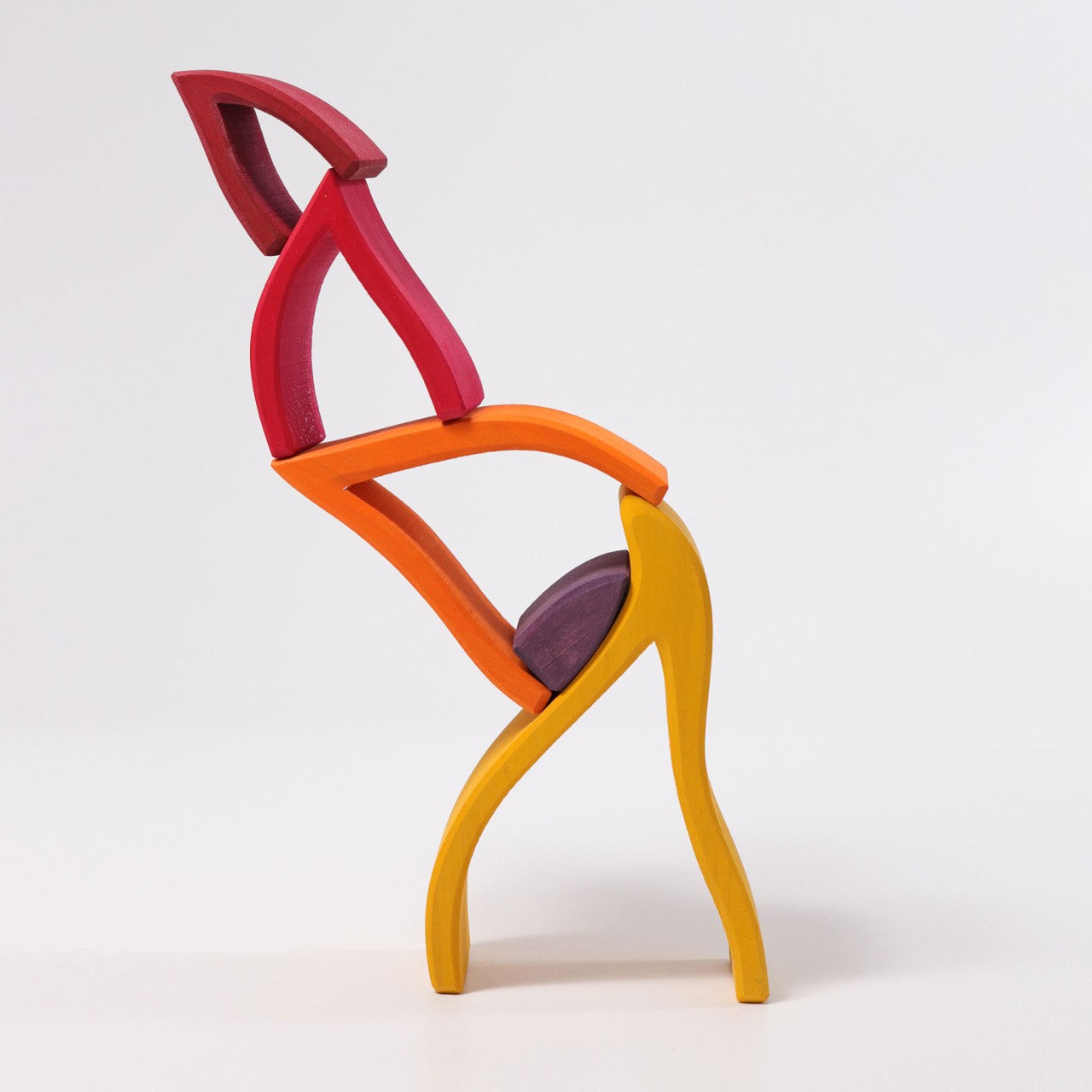 Grimm's - Fire Stacker Medium Jaune-Rouge (5 pièces)