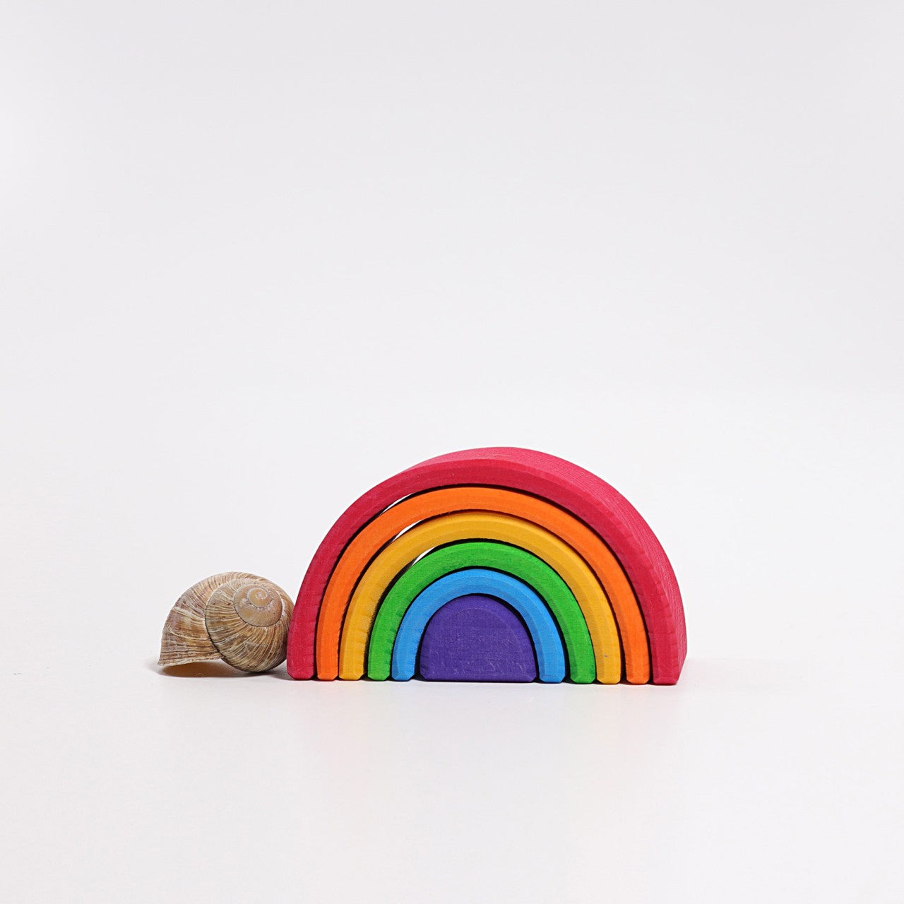 Grimm's - Small Stacking Rainbow (6 pieces)