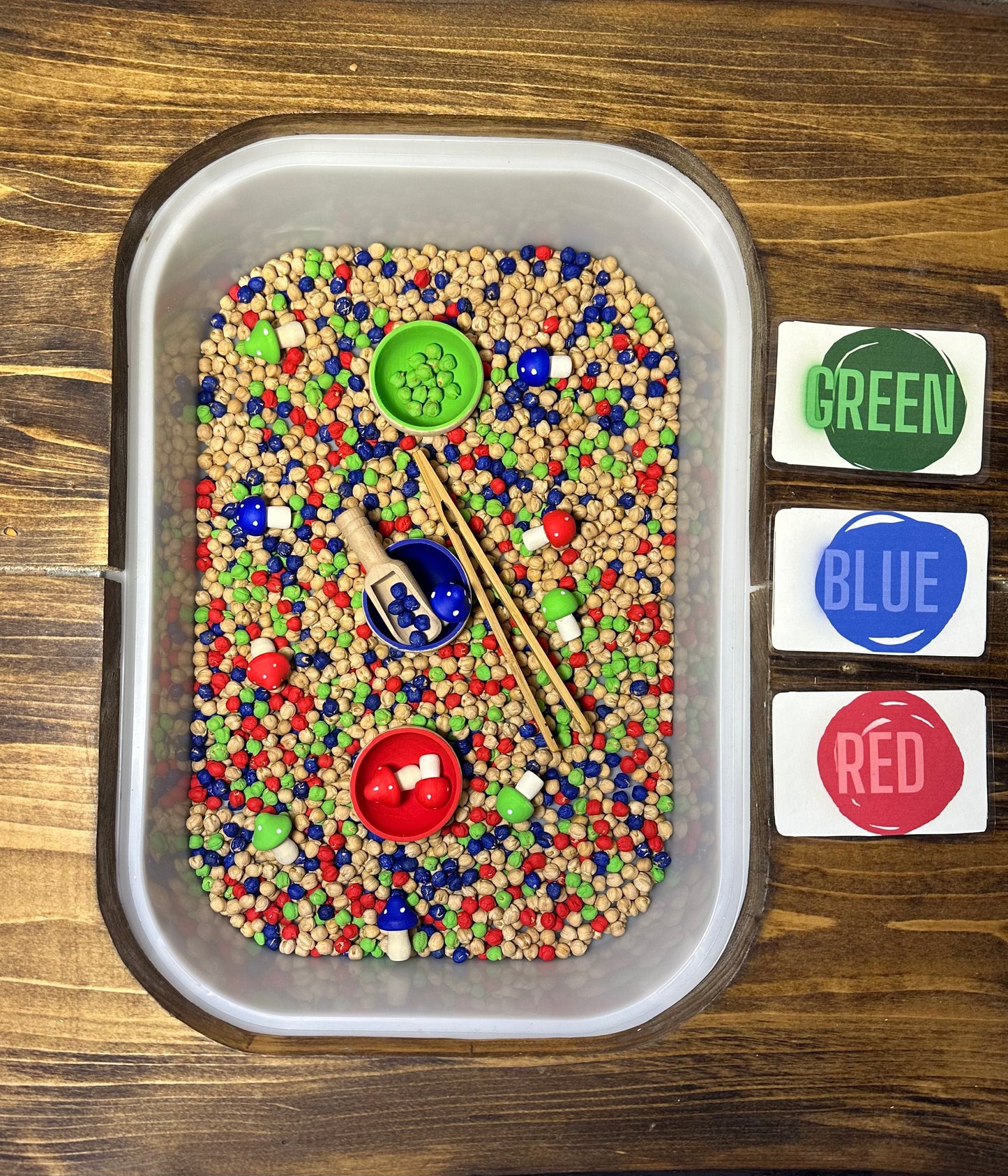 Kit sensoriel de correspondance des couleurs par Sensory Made Simple