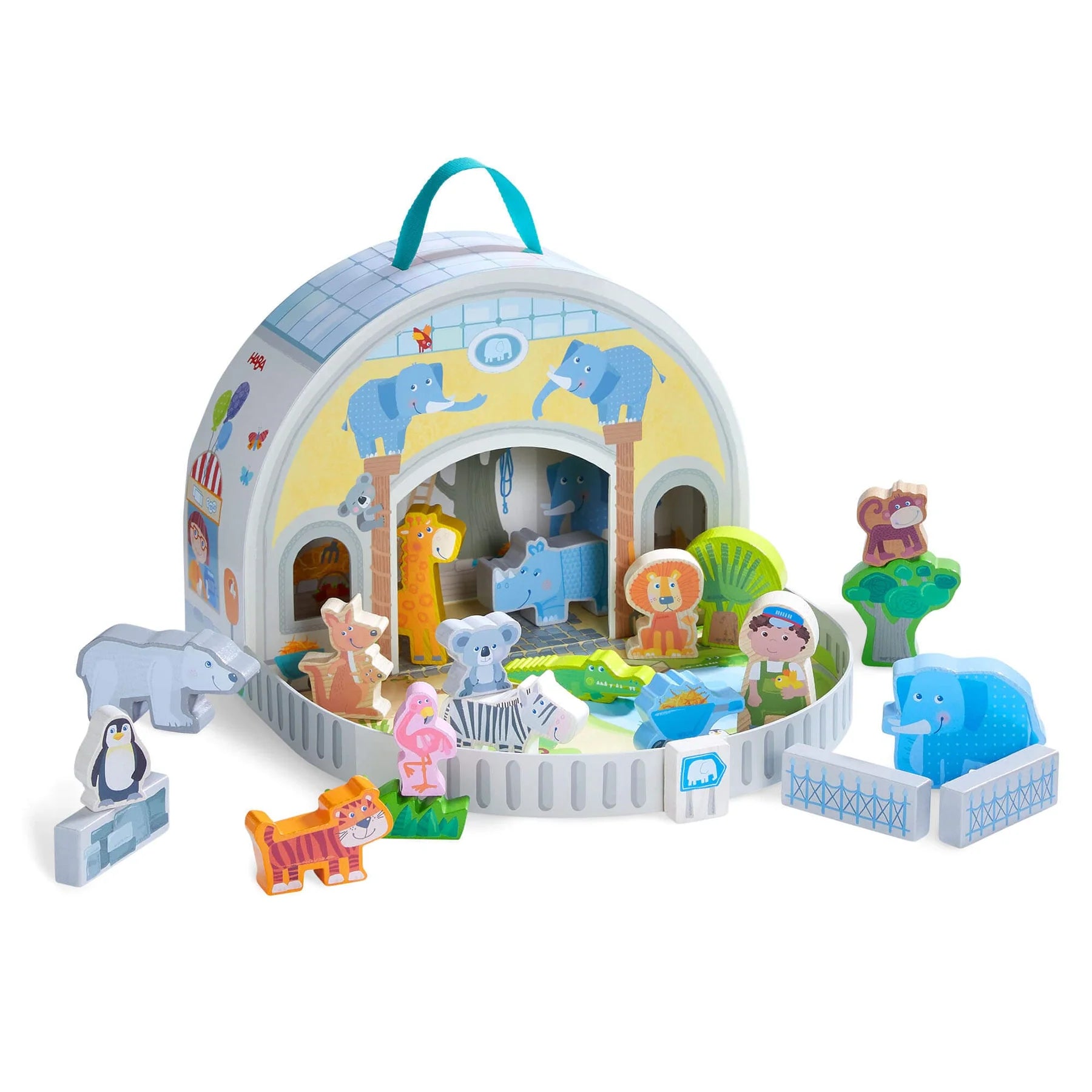 Toy zoo hot sale buildings