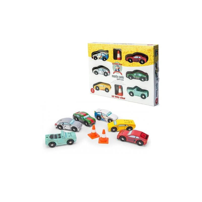 (DAMAGED BOX) Le Toy Van Monte Carlo Sports Car Set