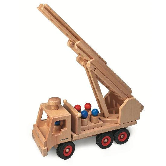 Fagus Large Fire Engine - Wooden Play Vehicles from Germany