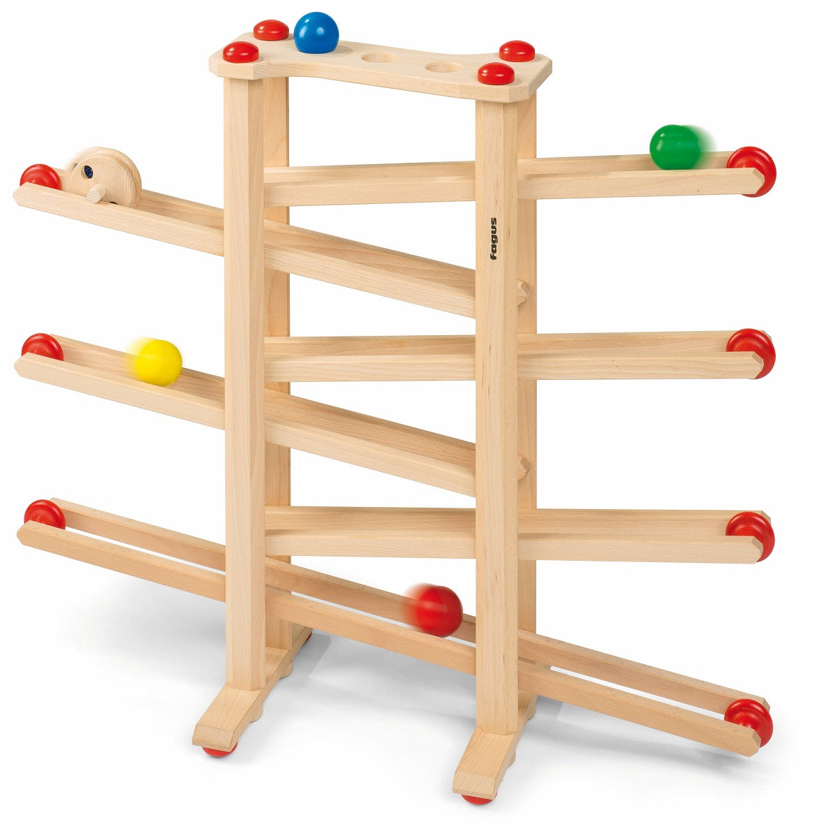 Fagus Track Ball Run XL - Wooden Tabletop Game from Germany