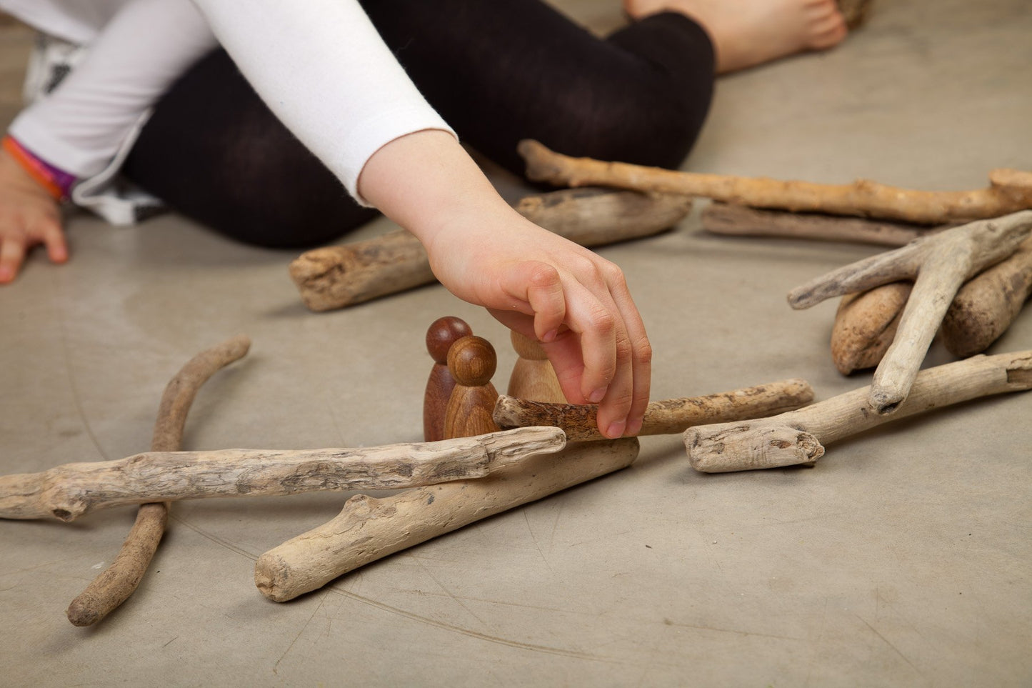 Grapat Wood Nins (3 Pieces) Beech Oak Sapeli - Wood Wood Toys Canada's Favourite Montessori Toy Store
