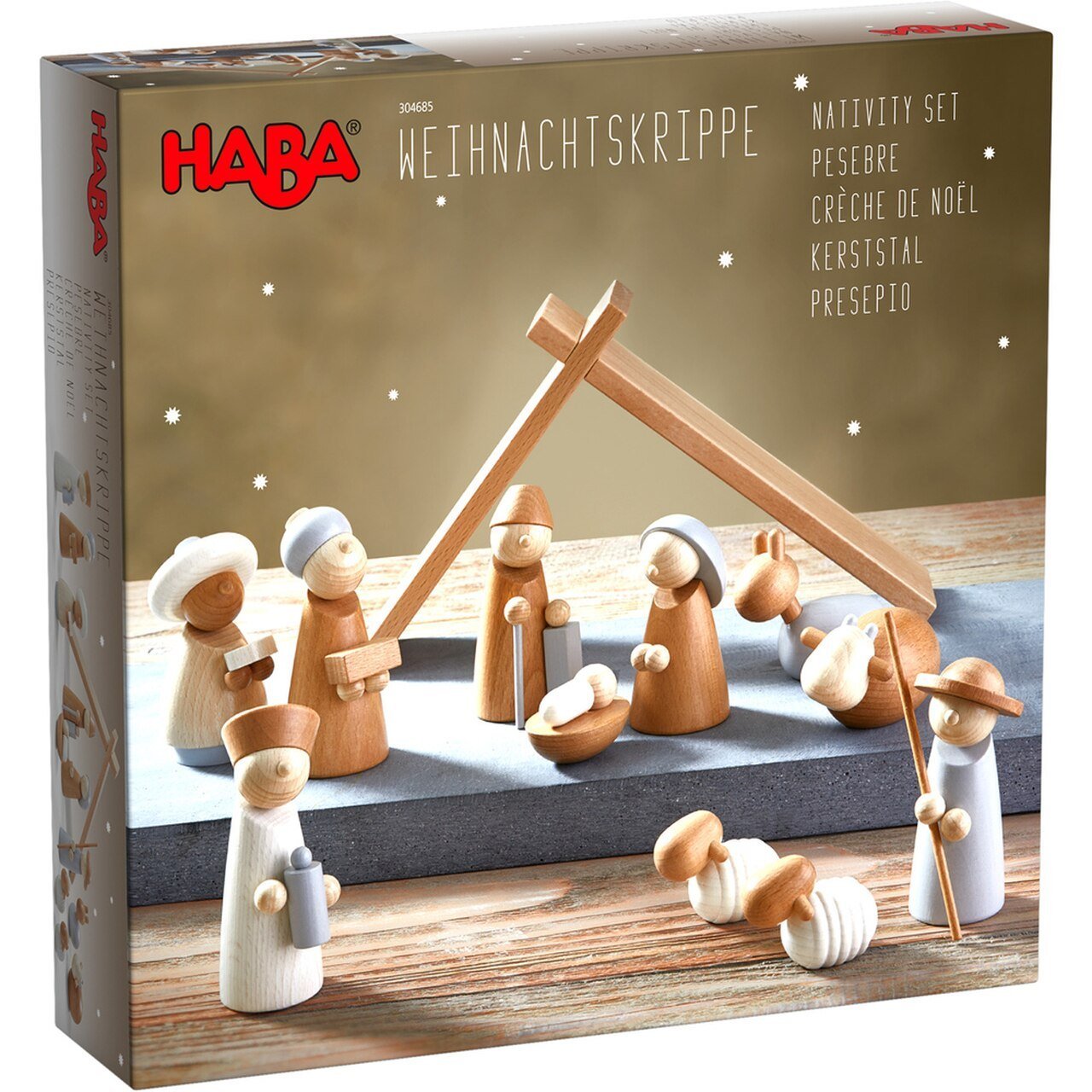 HABA Nativity Set - Wood Wood Toys Canada's Favourite Montessori Toy Store