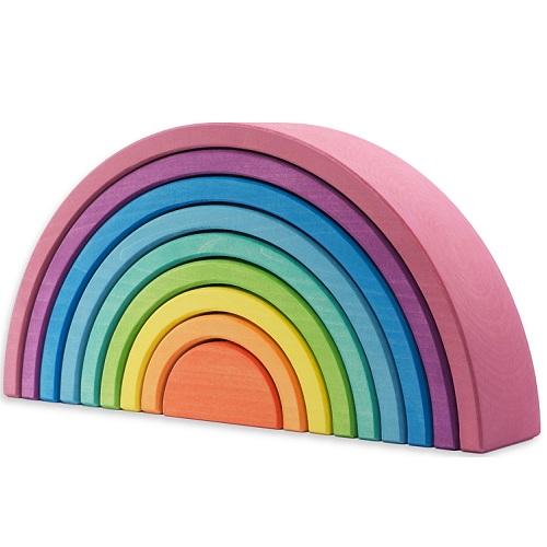 Ocamora 9 Piece Nesting Arch - Wood Wood Toys Canada's Favourite Montessori Toy Store