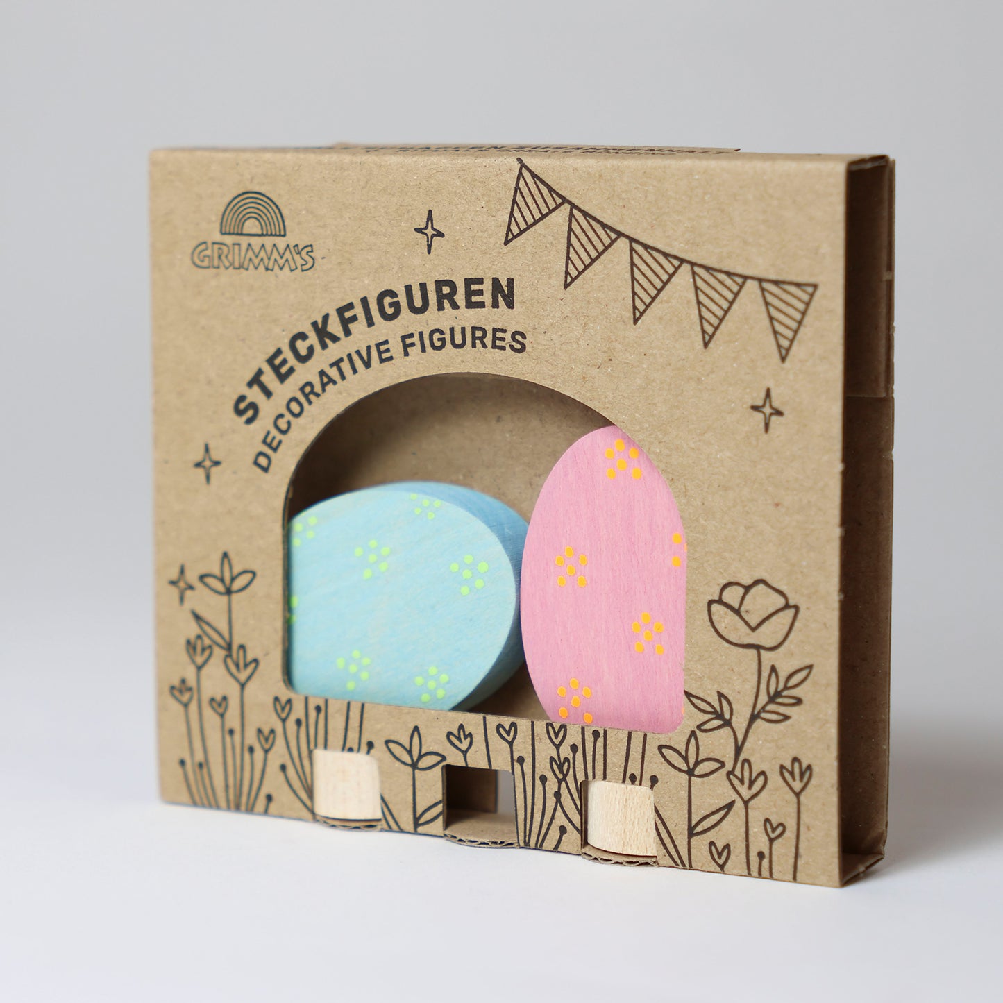 Grimm's - Easter Eggs Floral Duo