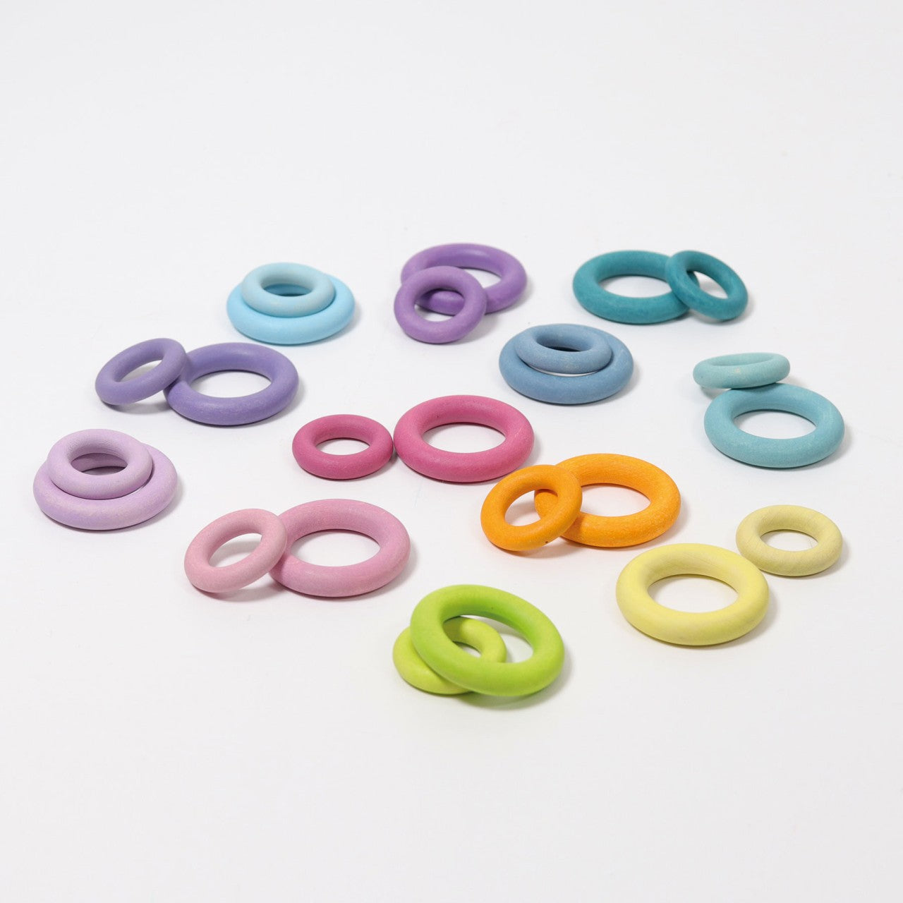 Grimm's - Building Rings Pastel