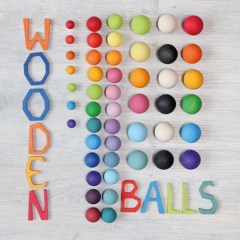 Grimm's - Small Pastel Balls (12 pieces)