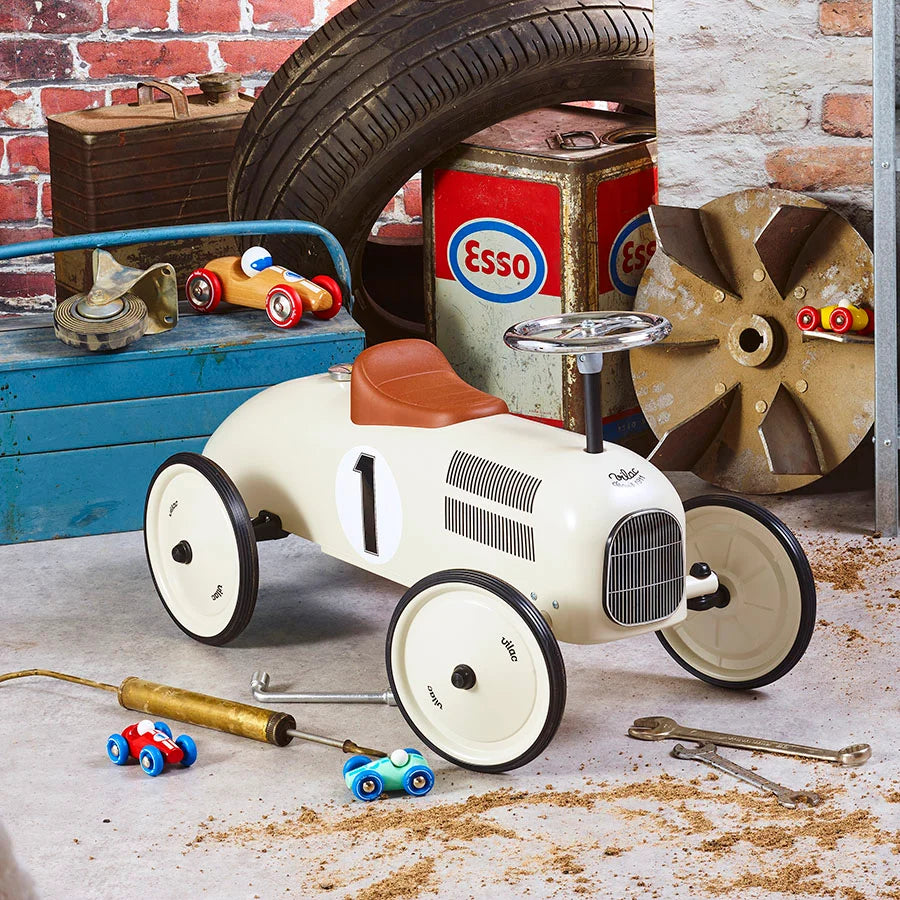 (DAMAGED BOX) Vintage Ride-on Car - by Vilac