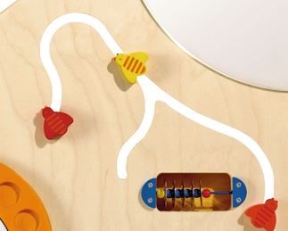 HABA Pro Sensory Learning Wall Left "Quarter Circle" Panel (1120215001)