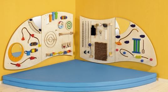 HABA Pro Sensory Learning Wall "Right Quarter Circle" Panel (1120218001)