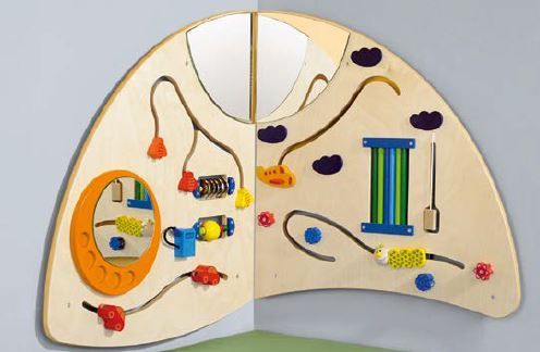 HABA Pro Sensory Learning Wall "Right Quarter Circle" Panel (1120218001)