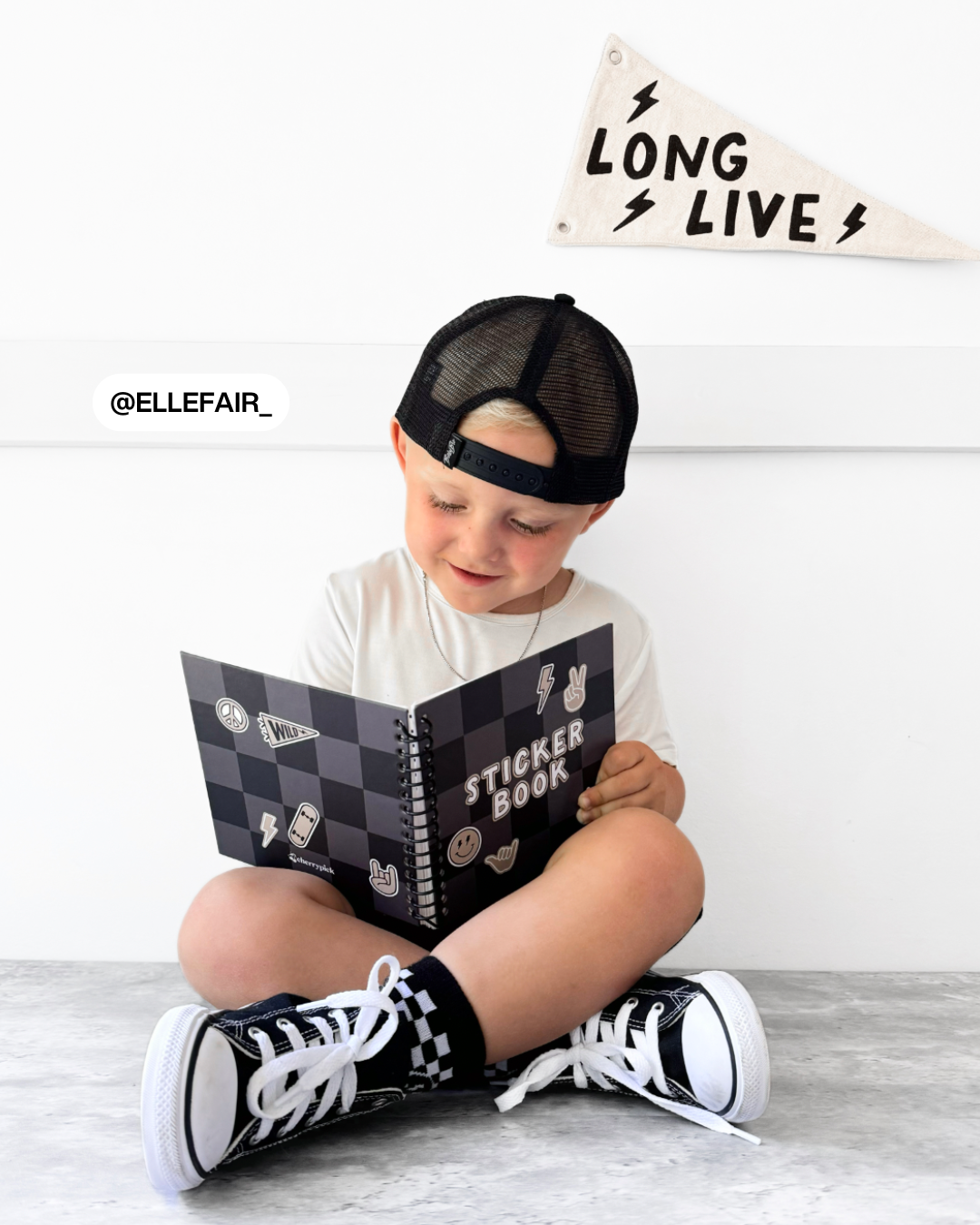 Long Live (Bolts) Canvas Pennant Flag