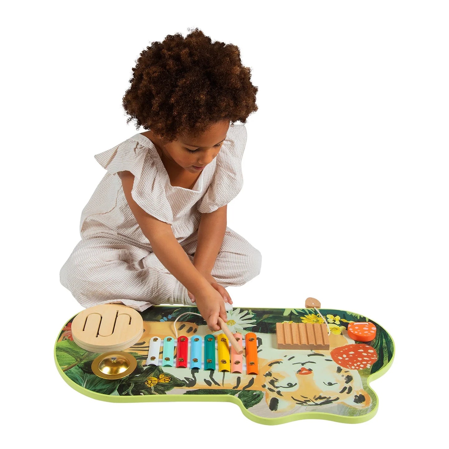 Jouet d'activité en bois Tiger Tunes par Manhattan Toy 