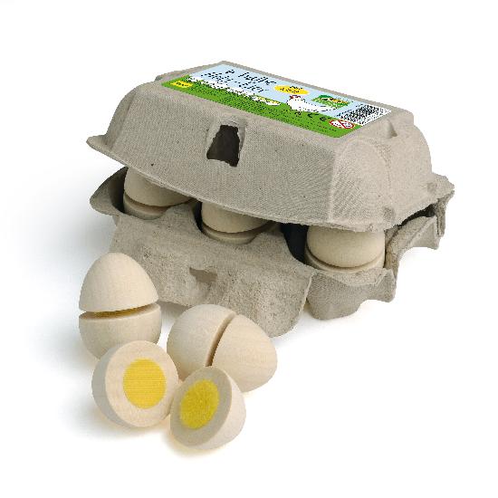 (OPEN BOX) Erzi Eggs to Cut (Six Pack) - Erzi