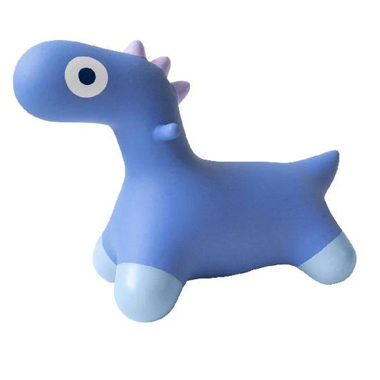 (DAMAGED BOX) Hoppi Bouncing Dinosaur Blue- Quut
