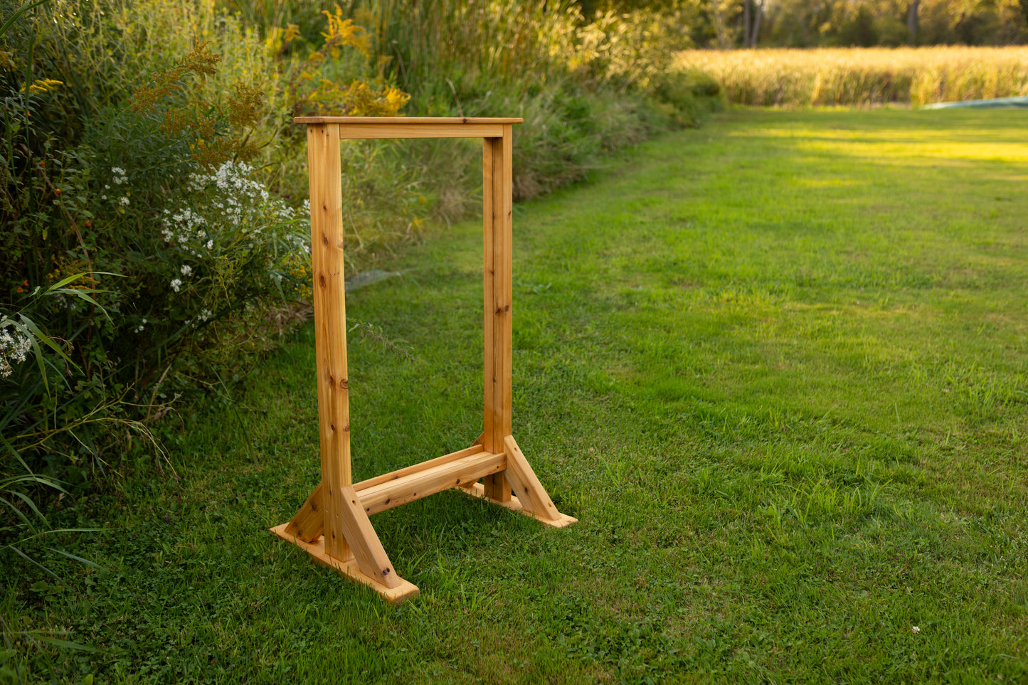 Plexiglass Clear Outdoor Easel