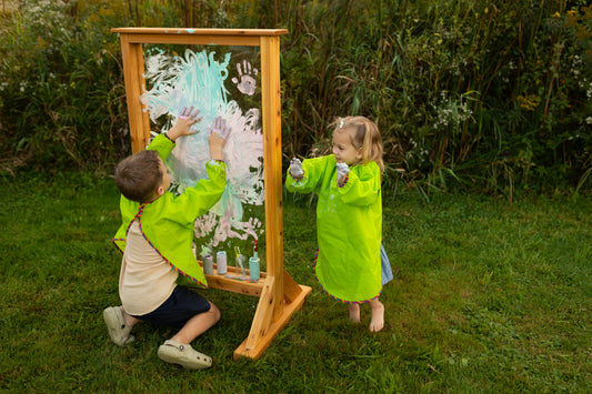 Plexiglass Clear Outdoor Easel