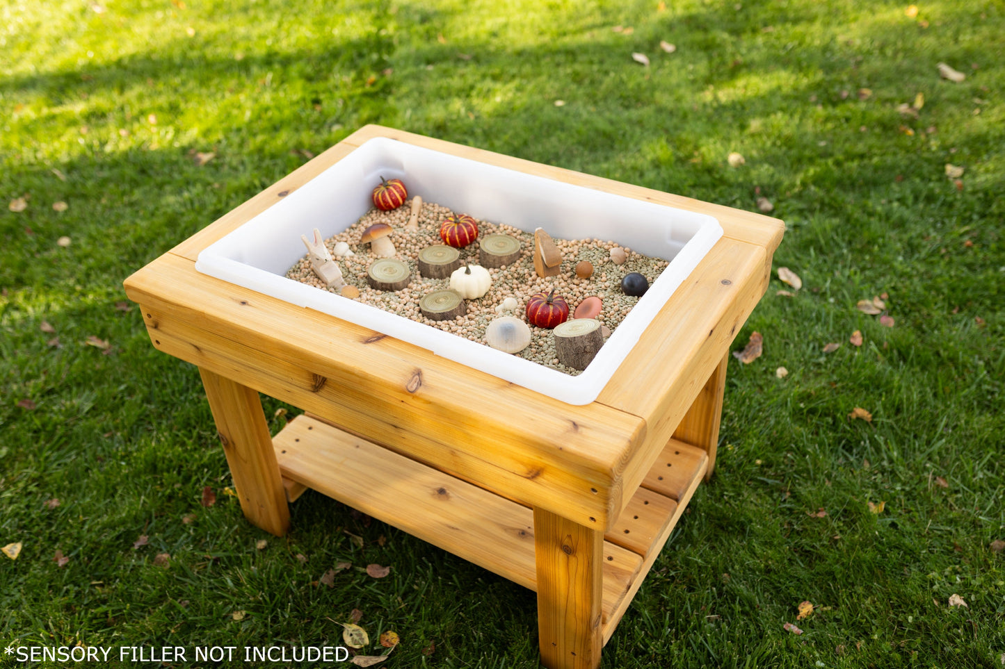 Large Bin Outdoor Sensory Table