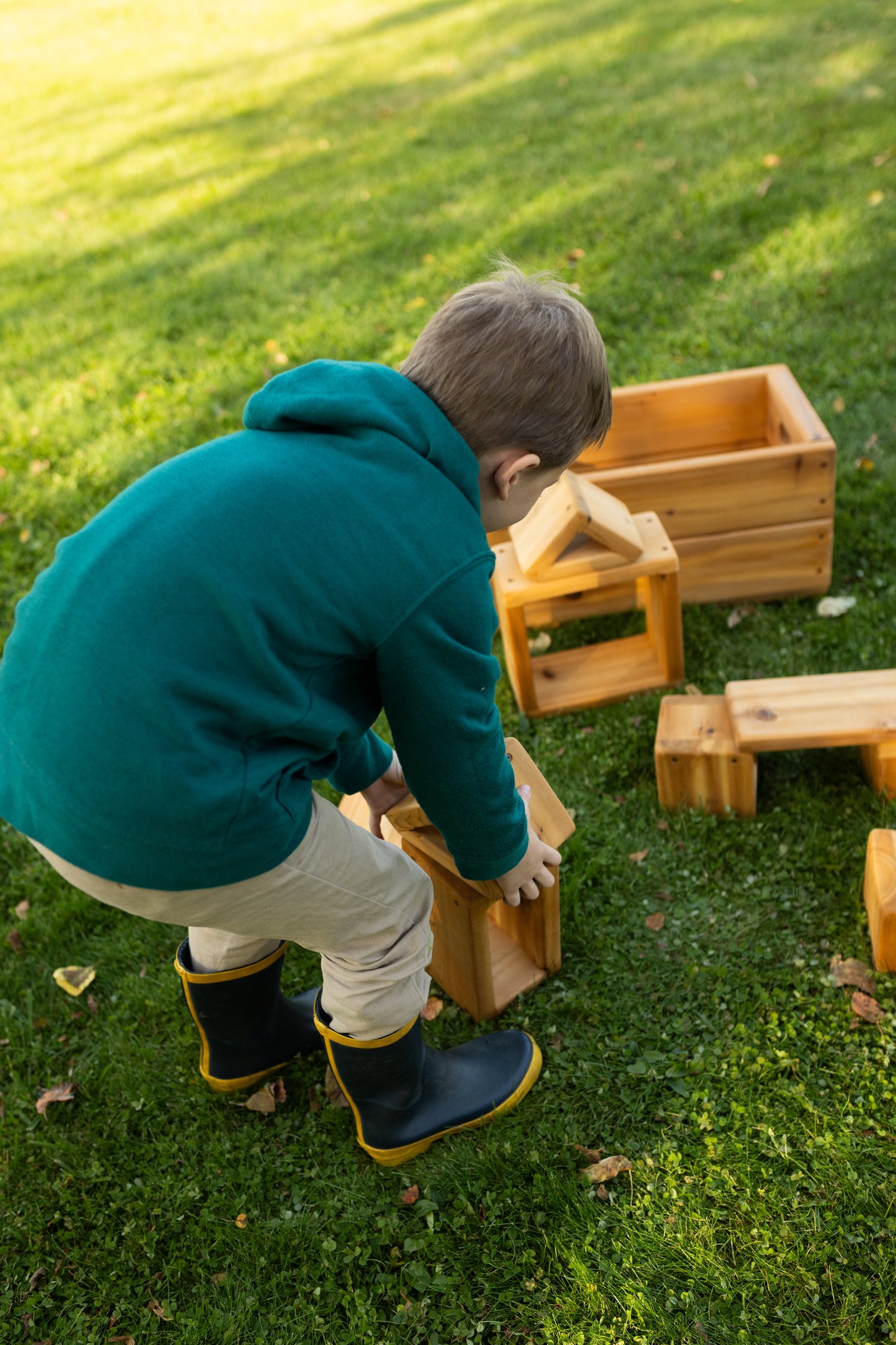 Outdoor Hollow Block Set